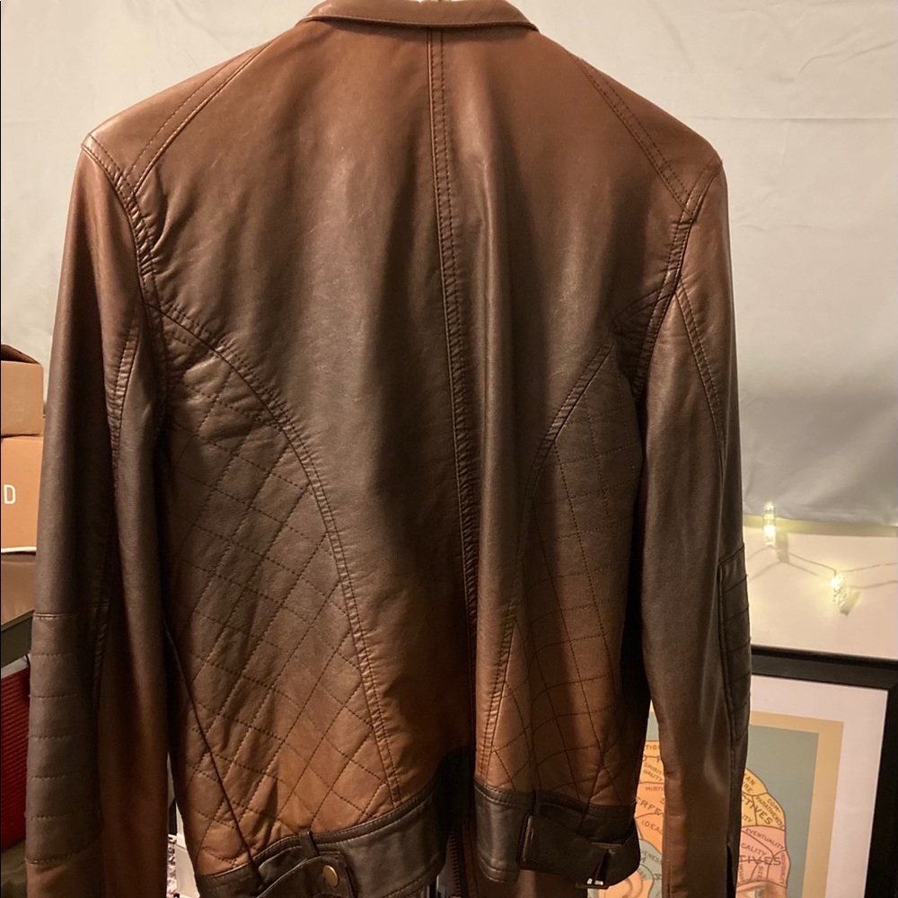 Vegan Ombré Motojacket - Picture 4 of 10
